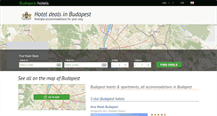 Desktop Screenshot of budapesthotelsandrates.com