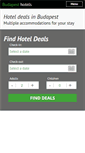 Mobile Screenshot of budapesthotelsandrates.com